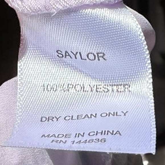 🌻Saylor Purple Lace Adwoa Dress Size XL - Picture 12 of 12